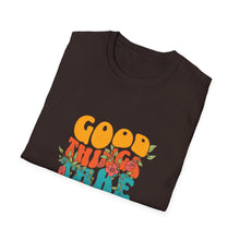 Load image into Gallery viewer, Good Vibes Unisex Softstyle T-Shirt - Perfect for Relaxation, Casual Wear, Unique Gift, Friendship, Positive Affirmation