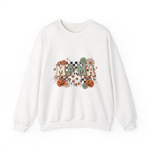 Load image into Gallery viewer, Fall Vibes Mama Sweatshirt, Cozy Crewneck for Moms, Halloween Gift, Seasonal Apparel, Autumn Fashion