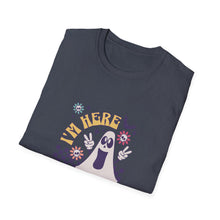 Load image into Gallery viewer, Halloween Ghost T-Shirt, Unisex Softstyle, Funny Boo Shirt, Halloween Costume, Spooky Season Apparel, Gift for Ghost Lovers