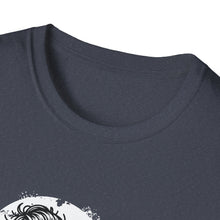 Load image into Gallery viewer, Gothic Skull T-Shirt, Edgy Casual Tee, Halloween Apparel, Unisex Graphic Shirt, Alternative Fashion, Spooky Style