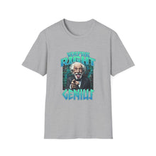 Load image into Gallery viewer, Genius Quote T-Shirt, Unisex Softstyle Tee, Fun Gift for Nerds, Motivational Shirt, Perfect for Birthdays, Casual Wear, Geeky Humor