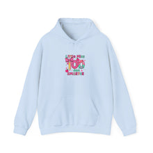 Load image into Gallery viewer, Cute Little Miss 100 Sweatshirt, Gifts for Kids, Birthday Hoodie, Cozy Hooded Sweatshirt, Fun Youth Apparel