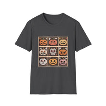 Load image into Gallery viewer, Halloween Pumpkin Patch T-Shirt | Unisex Softstyle Tee, Spooky Season Apparel, Fall Festival Shirt, Trick or Treat Outfit, Halloween Gift