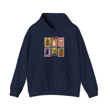 Load image into Gallery viewer, Cozy Halloween Sweatshirt, Unisex Heavy Blend Hoodie for Fall, Festival Wear, Spooky Season Gift, Casual Autumn Apparel