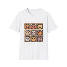 Load image into Gallery viewer, Halloween Pumpkin Patch T-Shirt | Unisex Softstyle Tee, Spooky Season Apparel, Fall Festival Shirt, Trick or Treat Outfit, Halloween Gift