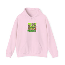 Load image into Gallery viewer, Merry Christmas Hooded Sweatshirt, Unisex Sweatshirt for Holidays, Festive Winter Wear, Cozy Gift for Family, Christmas Style