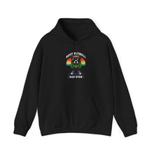 Load image into Gallery viewer, Rainbow Pride Hoodie with Cute Dog Design, Unisex Heavy Blend Sweatshirt, LGBT Gift, Cozy Casualwear, Animal Lover Apparel