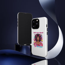 Load image into Gallery viewer, Inspirational Phone Case, Pray Wait Trust God Has a Plan, Spiritual Gift, Motivational Decor, Faith-Based Accessory