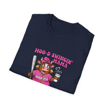 Load image into Gallery viewer, Playful Cow-Themed T-Shirt, Moo-D Swingin Mama Print, Unisex Tee, Cute Cow Lover Gift, Funny Animal Graphic Shirt, Farm Livestock Apparel