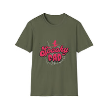 Load image into Gallery viewer, Spooky Dad T-Shirt, Unisex Halloween Shirt, Cute Dad Tee, Family Costume Shirt, Gift for Dads, Fall Fashion T-Shirt