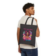 Load image into Gallery viewer, Pray Wait Trust Tote Bag - Inspirational Cotton Canvas Bag for Everyday Use, Grocery Shopping, Gifts, Eco-Friendly