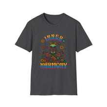 Load image into Gallery viewer, Inner Harmony Unisex T-Shirt, Bohemian Tee, Peaceful Vibe Shirt, Gift for Yogis, Mindfulness Apparel, Nature Lover T-Shirt