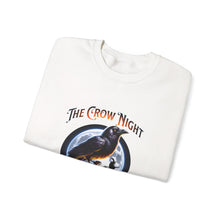 Load image into Gallery viewer, Crow Night Halloween Crewneck Sweatshirt | Unisex Sweatshirt for Fall, Halloween Spirit, Cozy Autumn Vibes, Perfect Gift