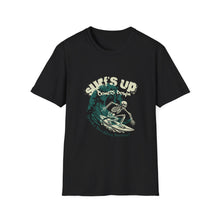 Load image into Gallery viewer, Surf's Up Unisex Softstyle T-Shirt, Beach Vibe Apparel, Summer Wardrobe Essential, Gift for Surfers, Casual Tee