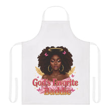 Load image into Gallery viewer, God's Favorite Baddie Apron - Stylish Cooking Gift for Foodies, Chefs, Culinary Arts, Home Cooking, Kitchen Decor
