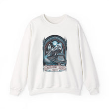 Load image into Gallery viewer, Haunted Rails Sweatshirt - Spooky Cozy Crewneck for Halloween, Perfect Gift for Ghost Lovers, Unisex Casual Wear