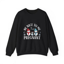 Load image into Gallery viewer, Cheerful Holiday Sweatshirt, Cozy Gift, Unisex Crewneck, Family Gathering Wear, Seasonal Fashion, Cute Winter Apparel