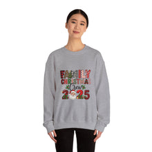 Load image into Gallery viewer, Festive Family Christmas Sweatshirt - Perfect for Holiday Gatherings, Family Photos, Gift, Cozy Wear, 2025 Style