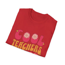 Load image into Gallery viewer, Cool Teachers Club T-Shirt, Teacher Appreciation Gift, Back-to-School Shirt, Fun Teacher Tee, Casual Classroom Attire