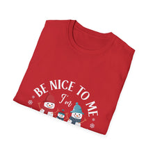 Load image into Gallery viewer, Cheerful Holiday T-Shirt | Fun Graphic Tee for Kids & Adults, Perfect for Family Gatherings, Christmas, Parties, Gifts