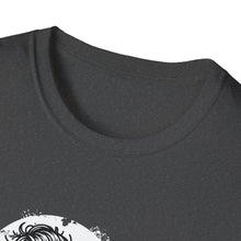 Load image into Gallery viewer, Gothic Skull T-Shirt, Edgy Casual Tee, Halloween Apparel, Unisex Graphic Shirt, Alternative Fashion, Spooky Style