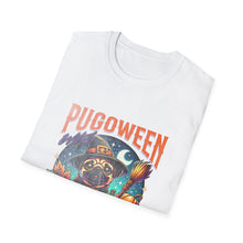 Load image into Gallery viewer, Funny Quote Halloween Pug Unisex Softstyle T-Shirt, Cute Pug Tee, Halloween Dog Shirt, Funny Halloween Quote Top, Pug Lover Gift