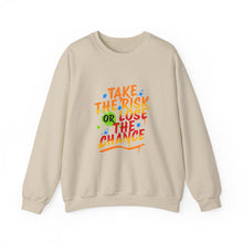 Load image into Gallery viewer, Inspiring Quote Sweatshirt: Motivational Crewneck for Dreamers, Perfect Gift, Cozy Fashion, Birthday, Graduation, Positive Vibes