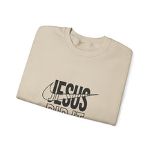 Load image into Gallery viewer, Jesus Did It Sweatshirt | Unisex Heavy Blend Crewneck | Faith Inspired Apparel, Christian Gift, Casual Wear, Motivational Sweater