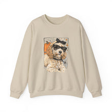 Load image into Gallery viewer, Fall Ready Dog Lover Sweatshirt, Cute Pet Apparel, Halloween Crewneck, Cozy Graphic Sweatshirt, Gift for Dog Parents, Unisex Dog Sweatshirt