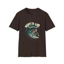Load image into Gallery viewer, Surf's Up Unisex Softstyle T-Shirt, Beach Vibe Apparel, Summer Wardrobe Essential, Gift for Surfers, Casual Tee