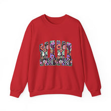 Load image into Gallery viewer, Floral Graphic Crewneck Sweatshirt, Cozy Unisex Sweatshirt, Everyday Comfort Sweatshirt, Flower Print Pullover, Trendy Gift Ideas