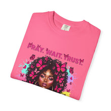 Load image into Gallery viewer, Pray Wait Trust T-Shirt, Inspirational Tee, Faith Shirt, Unique Gift, Spiritual Apparel, God Has a Plan Top