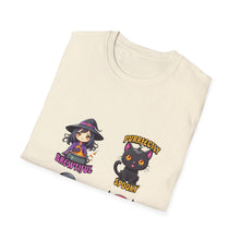 Load image into Gallery viewer, Kawaii Unisex Softstyle T-Shirt, Cute Tee, Japanese Style Shirt, Cozy Graphic Top, Fun Anime Fashion