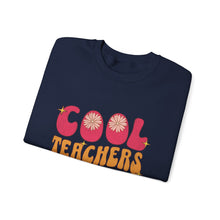 Load image into Gallery viewer, Cool Teachers Club Sweatshirt - Fun Teacher Apparel, Gift for Educators, Teacher Appreciation, School Spirit Wear, Cozy Unisex Crewneck