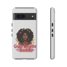 Load image into Gallery viewer, Tough Cases, Phone Case with God's Favorite Baddie, Durable Phone Case, Protective Phone Cover, Unique Cell Phone Case, Fun Phone