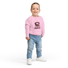 Load image into Gallery viewer, Christmas Toddler Sweatshirt, Festive Kids Apparel, Holiday Gift, Cute Girl Sweater, Winter Wear, Toddler Christmas Jumper, Christmas