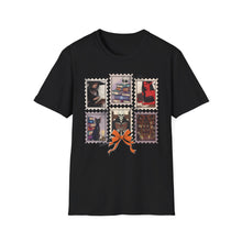 Load image into Gallery viewer, Literary Cat Lover T-Shirt, Fun Gift for Book Lovers, Cozy Reading Tee, Perfect for Birthdays, Cat-Themed Casual Wear