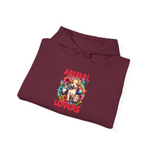 Load image into Gallery viewer, Animal Lovers Heavy Blend Hoodie | Cozy Sweatshirt for Animal Enthusiasts, Gift for Pet Lovers, Fun Casual Wear, Unique Animal Apparel