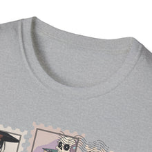 Load image into Gallery viewer, Literary Cat Lover T-Shirt, Fun Gift for Book Lovers, Cozy Reading Tee, Perfect for Birthdays, Cat-Themed Casual Wear