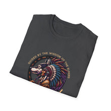 Load image into Gallery viewer, Sacred Adventures Unisex Softstyle T-Shirt, Boho Graphic Tee, Nature Lover Gift, Festival Wear, Tribal Art Shirt, Summer Style