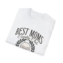 Load image into Gallery viewer, Best Moms Country Club T-Shirt, Gift for Moms, Funny T-Shirt, Mother's Day Gift, Casual Wear, Golf Lovers Tee