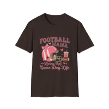 Load image into Gallery viewer, Football Mama Game Day T-Shirt, Football Mom Shirt, Sports Mom Tee, Game Day Apparel, Football Fan Shirt