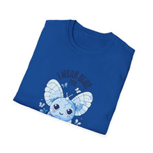 Load image into Gallery viewer, Autism Awareness Butterfly T-Shirt, Cute Unisex Tee, I Wear Blue, Support Autism, Gift for Awareness Day, Softstyle T-Shirt