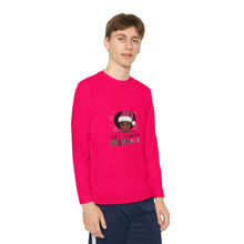 Load image into Gallery viewer, Christmas Kids Long Sleeve Tee, Just A Girl Who Loves Holiday Shirt, Children's Gift, Festive Youth Top, Winter Apparel