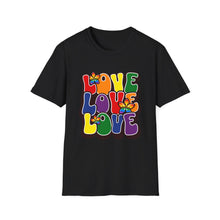 Load image into Gallery viewer, Funny Quotes Unisex Softstyle T-Shirt, Love, Love - Cute Graphic Tee, Sarcastic Saying Shirt, Humorous Gift, Comfy Tee, Hilarious Shirt
