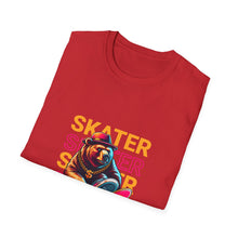 Load image into Gallery viewer, Retro Skater Unisex T-Shirt - Perfect for Skate Lovers, Streetwear, Casual Wear, Gift for Him/Her, Summer Fashion
