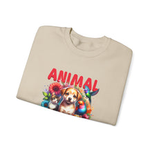 Load image into Gallery viewer, Animal Lovers Crewneck Sweatshirt | Cute Pet Sweatshirt, Gift for Dog Owners, Animal Lover Apparel, Cozy Sweatshirt