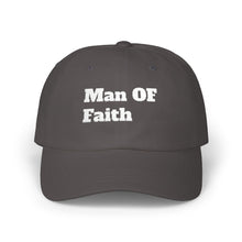 Load image into Gallery viewer, Funny Quotes Classic Dad Cap, Man Of Faith Hat, Embroidered Baseball Hat, Vintage Style Retro Hat, Father's Day Gift Idea