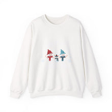 Load image into Gallery viewer, Cheerful Holiday Sweatshirt, Cozy Gift, Unisex Crewneck, Family Gathering Wear, Seasonal Fashion, Cute Winter Apparel