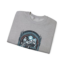 Load image into Gallery viewer, Haunted Rails Sweatshirt - Spooky Cozy Crewneck for Halloween, Perfect Gift for Ghost Lovers, Unisex Casual Wear